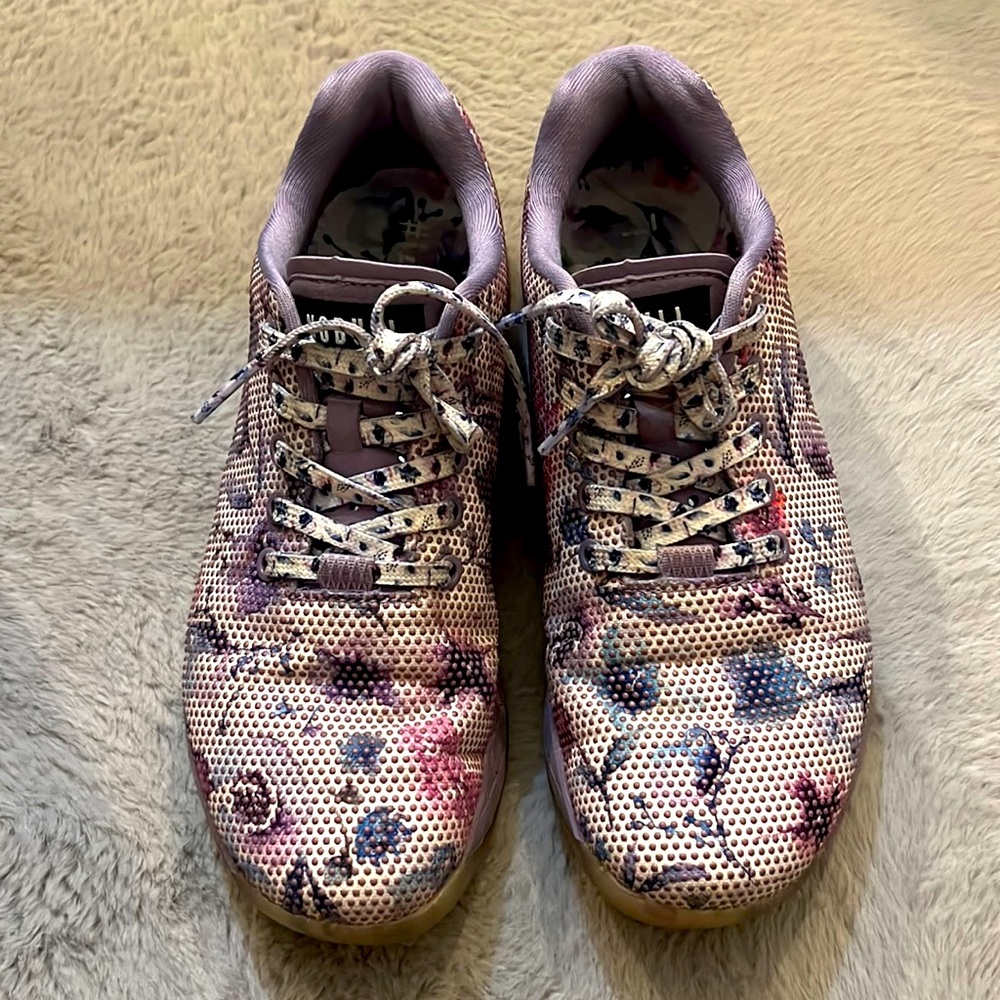 No Bull floral bouquet trainers